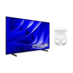 Smart TV 50" Crystal UHD 4K 50DU8000 2024 - Galaxy Buds FE - Samsung