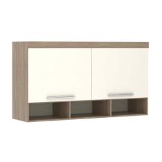 Guarda Roupa Maleiro Aéreo Casal 1,38 m Ponte - Módulo Dormitório Mast