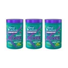 Creme De Tratamento Novex 400G Meus Cachos - Kit Com 3Un