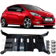 Protetor de Carter Completo Peugeot 208 2015 16 17 18 Com Parafusos Fixadores