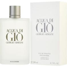 Perfume Masculino Acqua Di Gio Giorgio Armani Eau De Toilette Spray 200 Ml