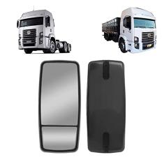 Espelho Retrovisor Ford Cargo 2012 Em Diante Bifocal Plano