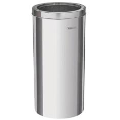 Lixeira Inox Tramontina Institucional com Acabamento Polido 30 L