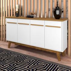 Aparador Buffet Sala de Estar Opala 4 Portas