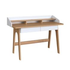 escrivaninha flexus 2 gv hanover e branca 139 cm