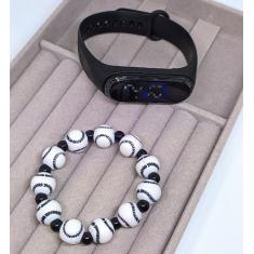 Relógio Infantil Digital Led Prova água Bracelete Masculino Feminino +