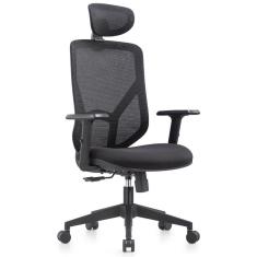 Cadeira Ergonômica de Escritório Alpha High Preto