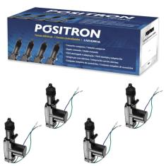 Kit Trava Elétrica Universal TR420 4P Duplo Comando Pósitron