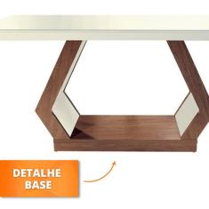 Conjunto Sala De Jantar Lara 6 Cadeiras Berlim