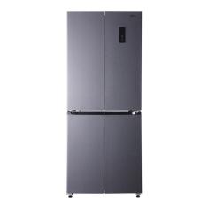Geladeira Refrigerador HQ Frost Free Inverter Multidoor 426 Litros Cinza HQ-426MDFF
