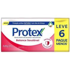 Sabonete em Barra Protex 85g 6 unidades, 6, 85g
