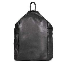 Mochila Mantoan Masculina Couro Zíper Divisão para Notebook