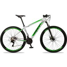 Bicicleta Aro 29 Dropp Aluminum 24 Vel Câmbio Traseiro Shimano Freio a Disco Bike MTB Alumínio