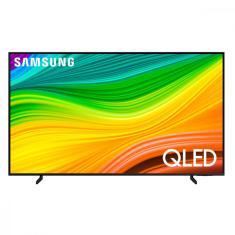 Samsung Smart TV 55 QLED 4K 55Q60D, Tecnologia de Pontos Quânticos, Design AirSlim, Gaming Hub In - Preto