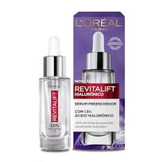 L'Oréal Paris Sérum Anti-Idade Hidratação Preenchedora Revitalift, 1,5% de Ácido Hialurônico Puro, 30ml