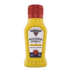 Mostarda Amarela Tipo Americana Hemmer 200g, 200g, Tradicional