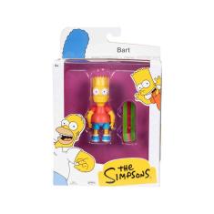 Boneco Bart De 9Cm Com Skate - Os Simpsons