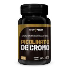 Picolinato De Cromo 280mg 60 Cáps Nutry Power - ApisNutri 