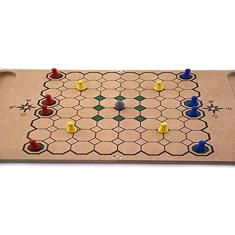 Jogo De Tabuleiro Excalibur Em Madeira - Oficina De Criação Mitra