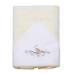 Papi Textil Toalha De Banho Mami Forrada C/Capuz Bordado 90Cm X 80Cm Contem 01 Unidade