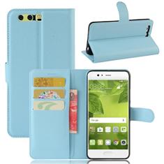 Capa carteira para Huawei P10 Plus, capa carteira flip de couro PU premium com compartimento para cartão, suporte e fecho magnético [capa interna à prova de choque de TPU] Compatível com Huawei P10
