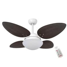 Ventilador Premium Tabaco 220V e Controle Remoto - Mais de Casa, 220V