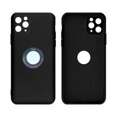 Capa Silicone Furo Acrílico Compatível com iPhone 11 Pro Max - GCM Cas