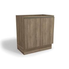 Balcão de Cozinha Maxxi G744 2 Portas s/ Tampo Nogal - Kappesberg