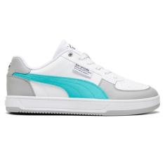 PUMA Mercedes Amg Petronas Caven 2.0 Tênis masculino casual com cadarço - Branco - Tamanho 42
