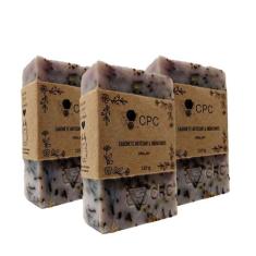 Sabonete Artesanal Hidratante de Alecrim 110g - Kit com 3 - CPC CASA P