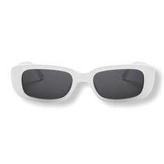 Óculos De Sol Retrô Futura Hype Moda Proteção Uv400 Branco - Futurajea