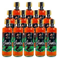 Cachaça Mista de Jambu Indiazinha 250ml 12 Unidades