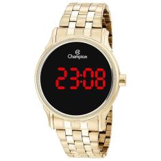 Relógio Champion Dourado Digital Feminino Ch40204h
