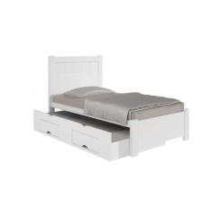 Cama Solteiro Primicia -100% MDF DDoro Móveis - D Doro Móveis