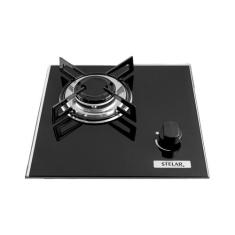 Cooktop a gás natural stelar 1q preto nivus bivolt, Bivolt