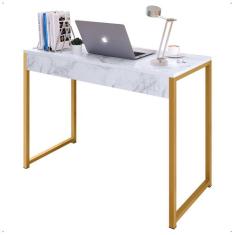 Escrivaninha home office - RPM, DOURADO / MARMORIZADO