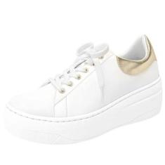 Tênis Feminino Metalizado Flatform Conforto Casual Piccadily-Feminino