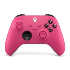 Controle Sem Fio Xbox Deep Pink Rosa Series S X One PC - Microsoft, De