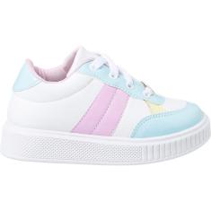 Tênis Casual Infantil Feminino Meninas Juliette Colorido-Feminino