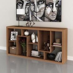 Estante Multiuso Vertical ou Horizontal 159CMX 78cm E1712 Marrom/Amênd