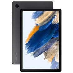 SAMSUNG Galaxy Tab A8 10,5" (32 GB, 3 GB) Full HD, seguro para impressão digital, bateria para o dia todo, tablet Wi-Fi Android 11, modelo EUA SM-X200 (com SD de 64 GB, cinza)