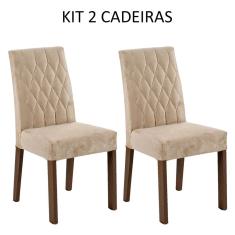 Kit 2 Cadeiras 4254 Rustic/Imperial Madesa