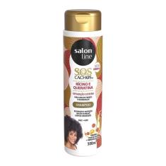 Shampoo SOS Cachos Rícino e Queratina Da Salon Line 300ml
