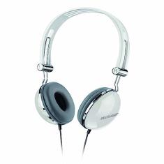 Fone de Ouvido Multilaser Headphone Vibe Design Retro P2 Branco – PH054