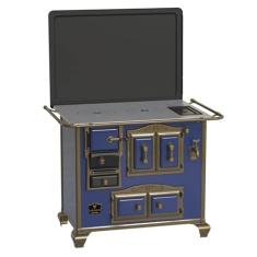 FOGAO A LENHA N 2 GAB IMPERADOR AZUL COM TAMPA