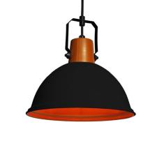 Lustre Pendente Taschibra Factory G Preto E27 Bivolt