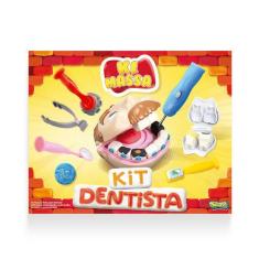 Ki Massa - Massinha Modelar Infantil Kit Dentista - Sunny Brinquedos