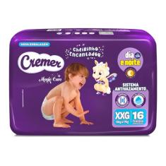 Fralda Cremer Jumbo XXG 16 Unidades