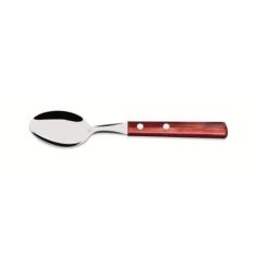 Colher de Mesa Inox Tramontina Polywood Vermelha