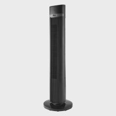 Ventilador de Torre Air Silence 4 Níveis de Velocidade com Timer 220v wap Preto
